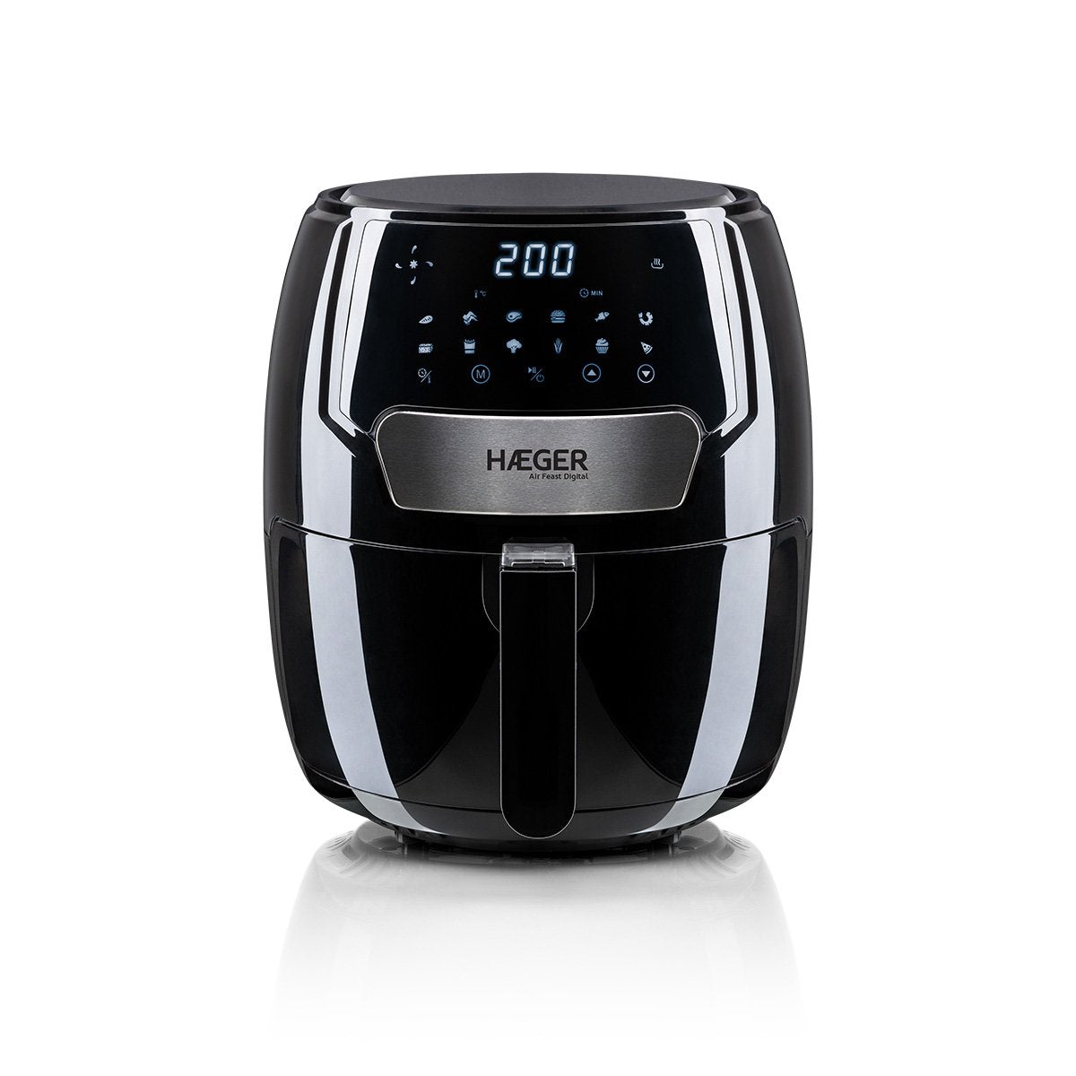EAN 5608475023279 - Haeger AF-D37.003A freidora Sencillo 4,2 L 1500 W Freidora de aire caliente Negro imagen 1