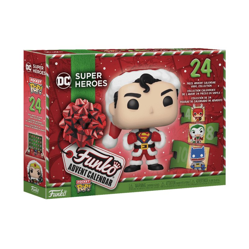 Calendario De Adviento Funko Dc Comics Navideño 2023