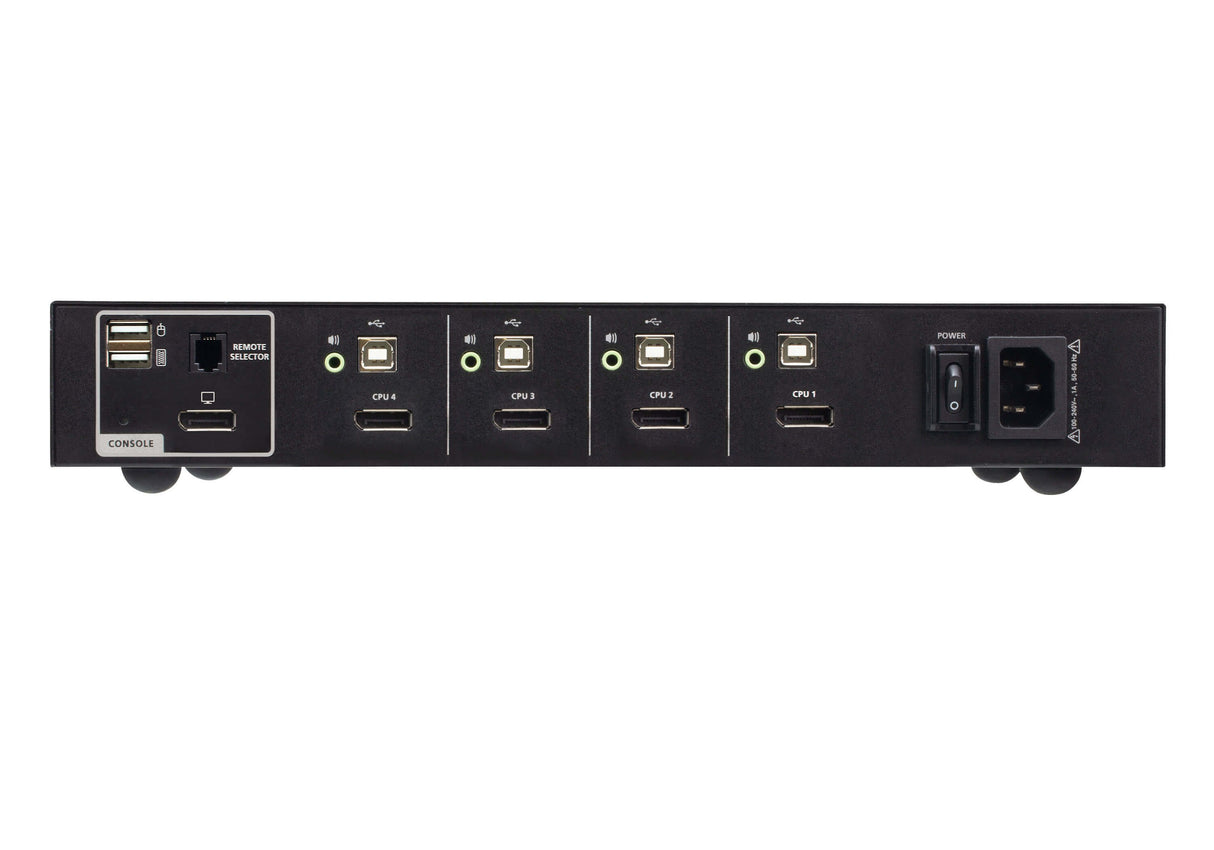 EAN 4710469341373 - ATEN CS1184DP4 interruptor KVM Negro imagen 2
