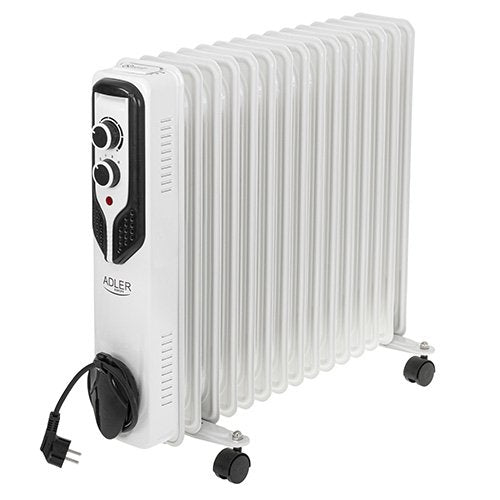 EAN 5903887805933 - Adler AD 7819 calefactor eléctrico Interior Blanco 2500 W Radiador de aceite eléctrico imagen 1
