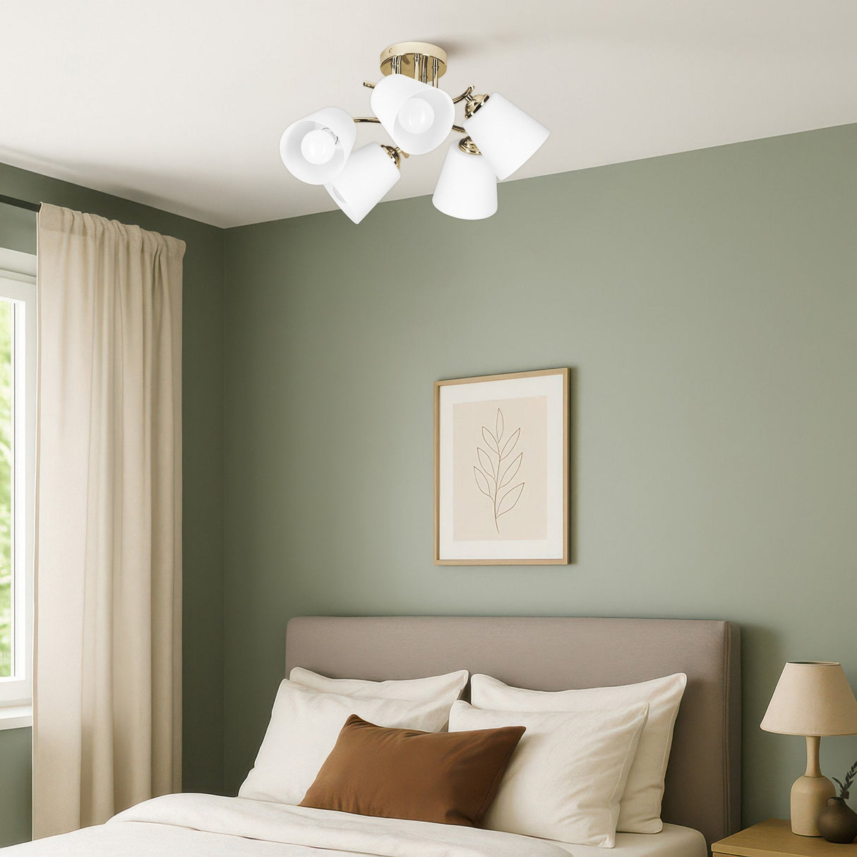 EAN 5901443391180 - Activejet AJE-EMILY 5P GD iluminación de techo E27 200 W imagen 4