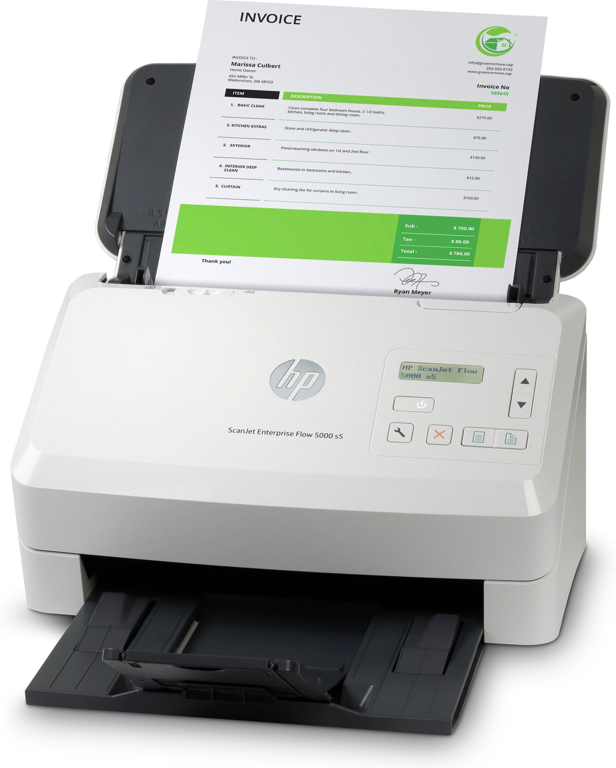 Hp Scanjet Enterprise Flow 5000 S5