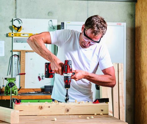 Einhell Taladro Percutor A Batería Te-Cd 18/48 Li, 18 Voltios 4513935