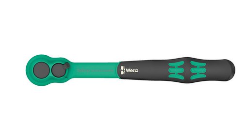 Wera 05005540001, 8010 B Zyklop Comfort, Carraca Negro/Verde