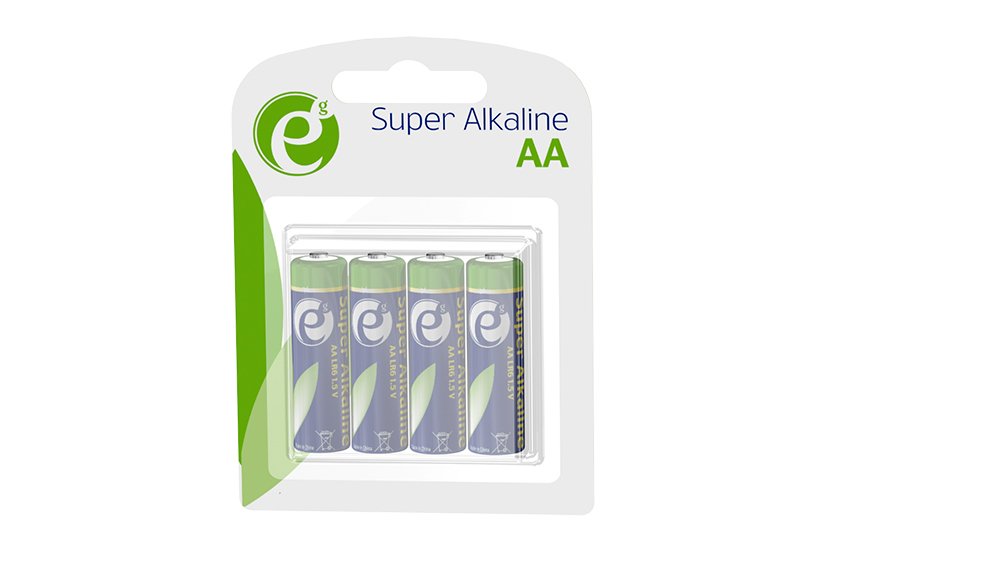 Energenie Alkaline Lr6 Aa Pilas , 4-Pack, Blister