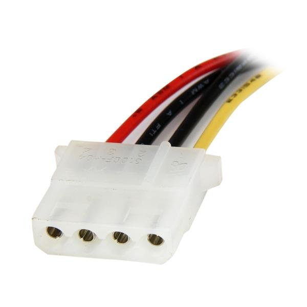 Startech Cable Alimentacion Molex Lp4 A Sata H/M 0.30m Lp4satafm12