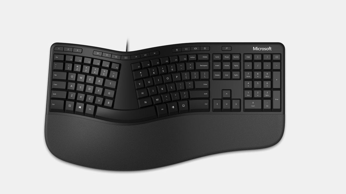 Ergonomic Keyboard, Uk Usb Wired