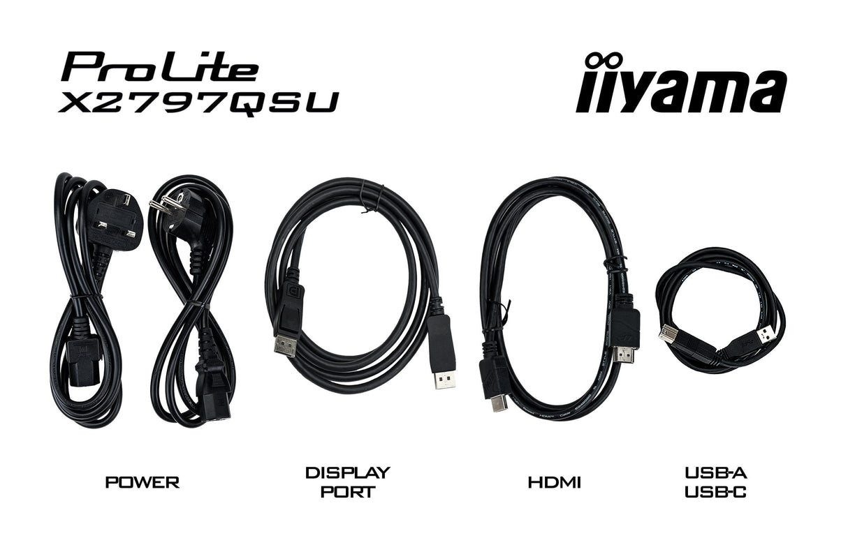 EAN 4948570126880 - iiyama ProLite X2797QSU-B1 pantalla para PC 68,6 cm (27") 2560 x 1440 Pixeles Quad HD LED Negro imagen 12