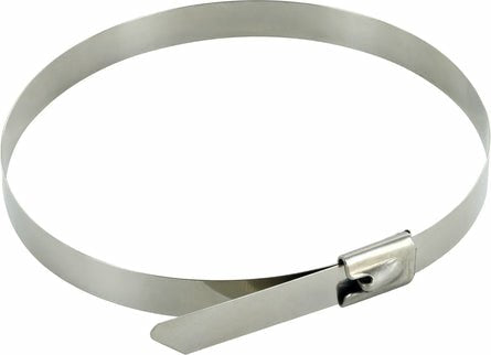 Juego De 10 Bridas Para Cables De Acero Inoxidable, 0.25 Cm