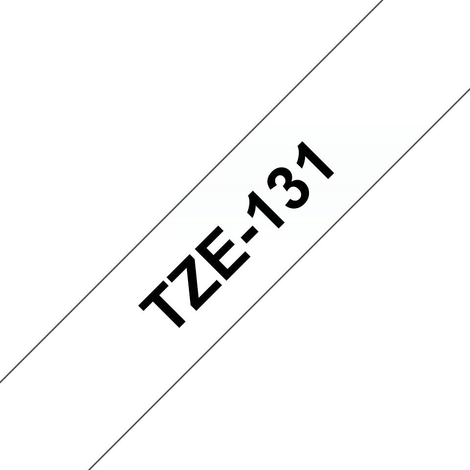 EAN 4977766684811 - Brother TZE-131 cinta para impresora de etiquetas Negro sobre transparente imagen 1