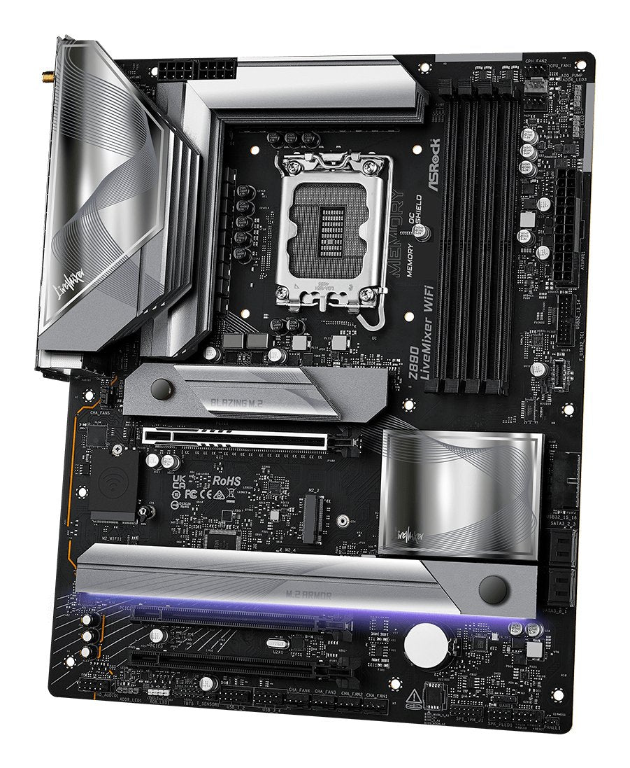 EAN 4710483949715 - Asrock Z890 LiveMixer WiFi Intel Z890 LGA 1851 (Socket V1) ATX imagen 5