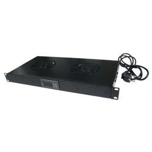 Unidad De Ventiladores 19" 4 Ventilador Negro Logilink