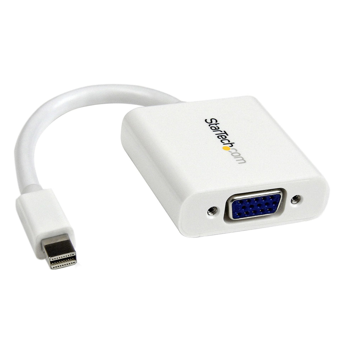 Startech Adaptador Conversor Mini Displayport A Vga 1920x1200 Activo Blanco Mdp2vgaw