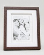 Deknudt S65kq1 Brown 15x20 Wooden Double Passepartout