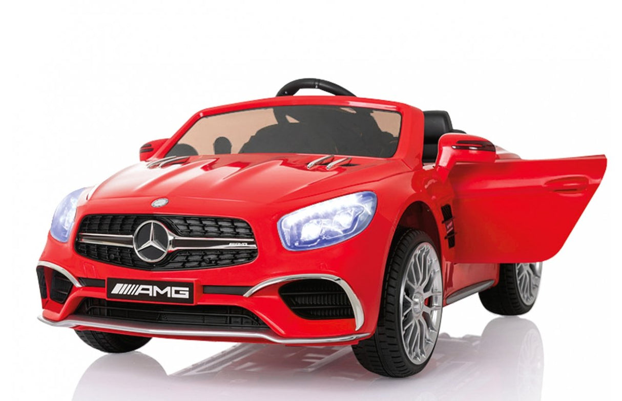 Jamara Ride-On Mercedes-Benz Amg Sl65, Vehículo Infantil Rojo, 12v Con Mando A Distancia