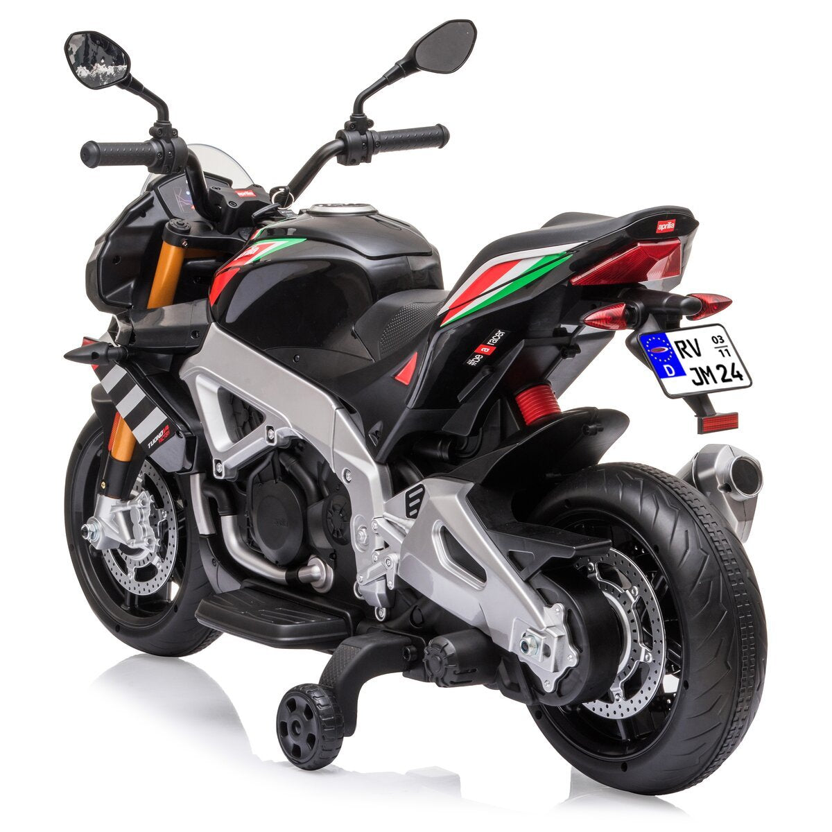 Jamara Ride-On Motorrad Aprilia Tuono 1100 Rr 12v Italien
