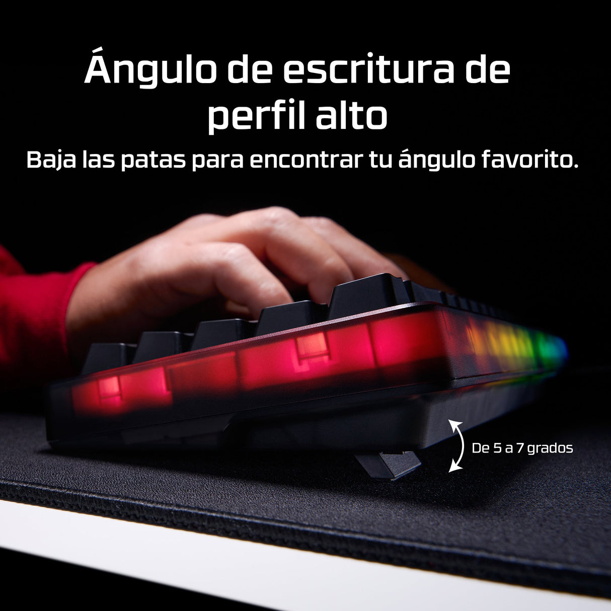 EAN 198828944610 - HyperX Origins 2 65 teclado Juego USB Negro imagen 4