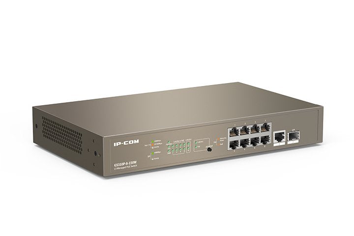 EAN 6932392831860 - IP-COM Networks G5310P-8-150W switch Gestionado L3 Gigabit Ethernet (10/100/1000) Energía sobre Ethernet imagen 3