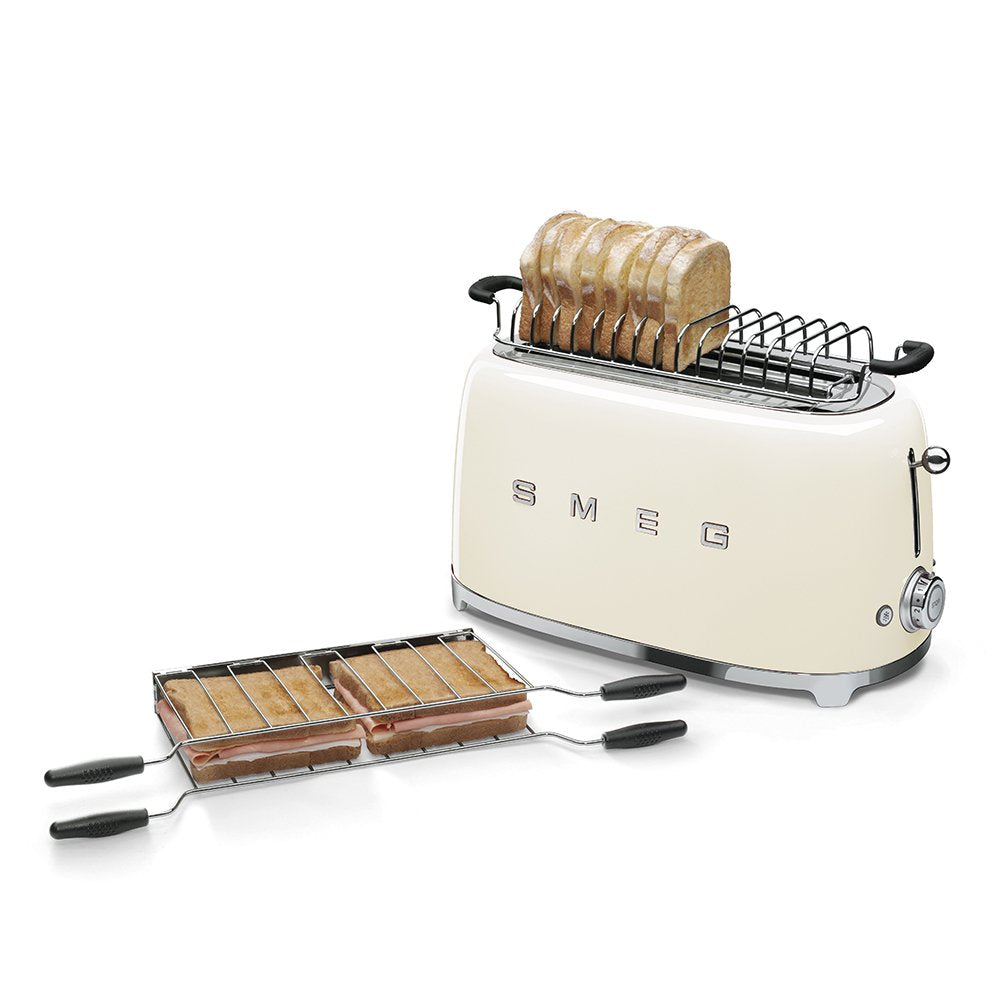 EAN 8017709190712 - Smeg TSF02CREU tostadora 6 4 rebanada(s) 1500 W Crema de color imagen 4
