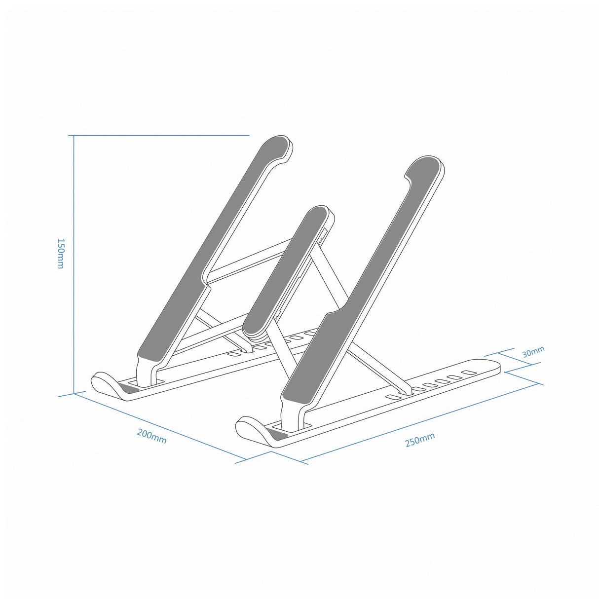 EAN 8436574705584 - AISENS LPS1M-099 soporte para ordenador portátil 38,1 cm (15") imagen 7