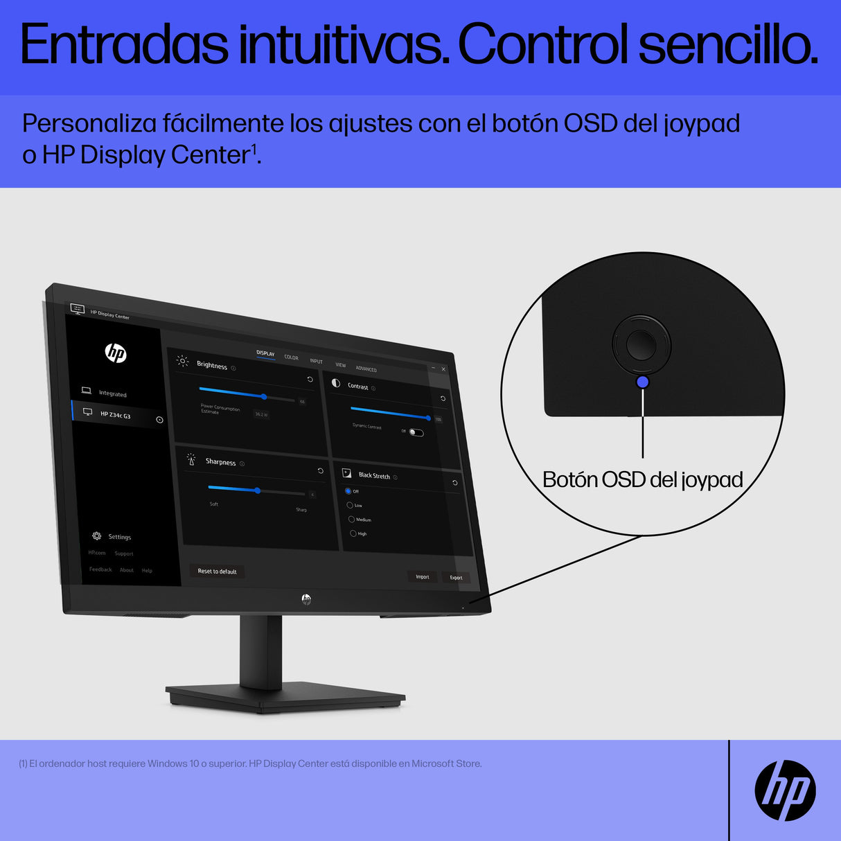 EAN 5715063348420 - HP V22v G5 FHD Monitor pantalla para PC 54,5 cm (21.4") 1920 x 1080 Pixeles Full HD LCD Negro imagen 8