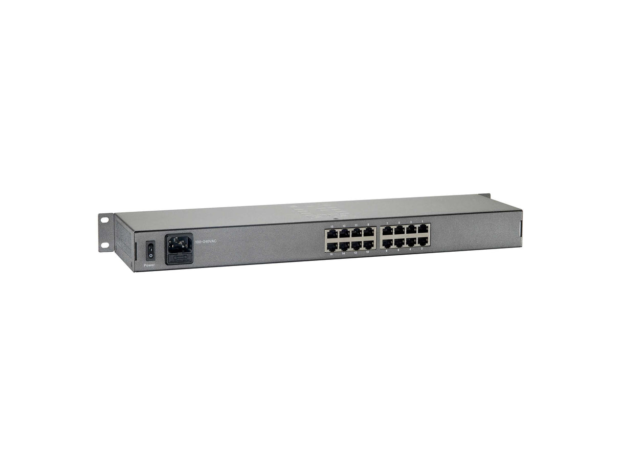EAN 4015867188002 - LevelOne FEP-1601 switch Fast Ethernet (10/100) Energía sobre Ethernet (PoE) Gris, Metálico imagen 2