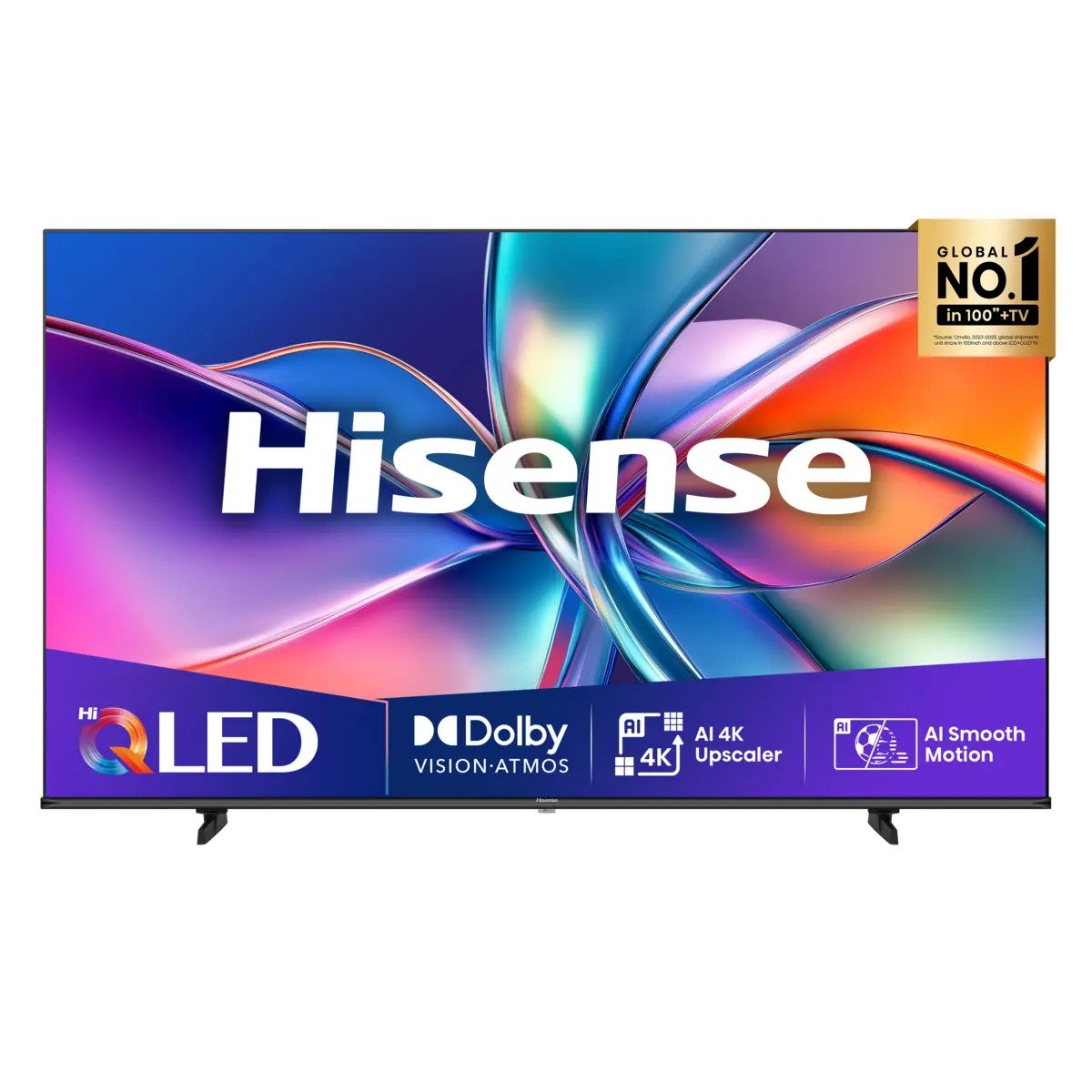 EAN 6942351418391 - Hisense 43E77Q 109,2 cm (43") 4K Ultra HD Smart TV Wifi Negro imagen 1