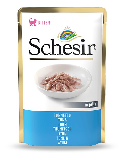 Schesir Tuna In Jelly - Wet Food For Kittens - 85g