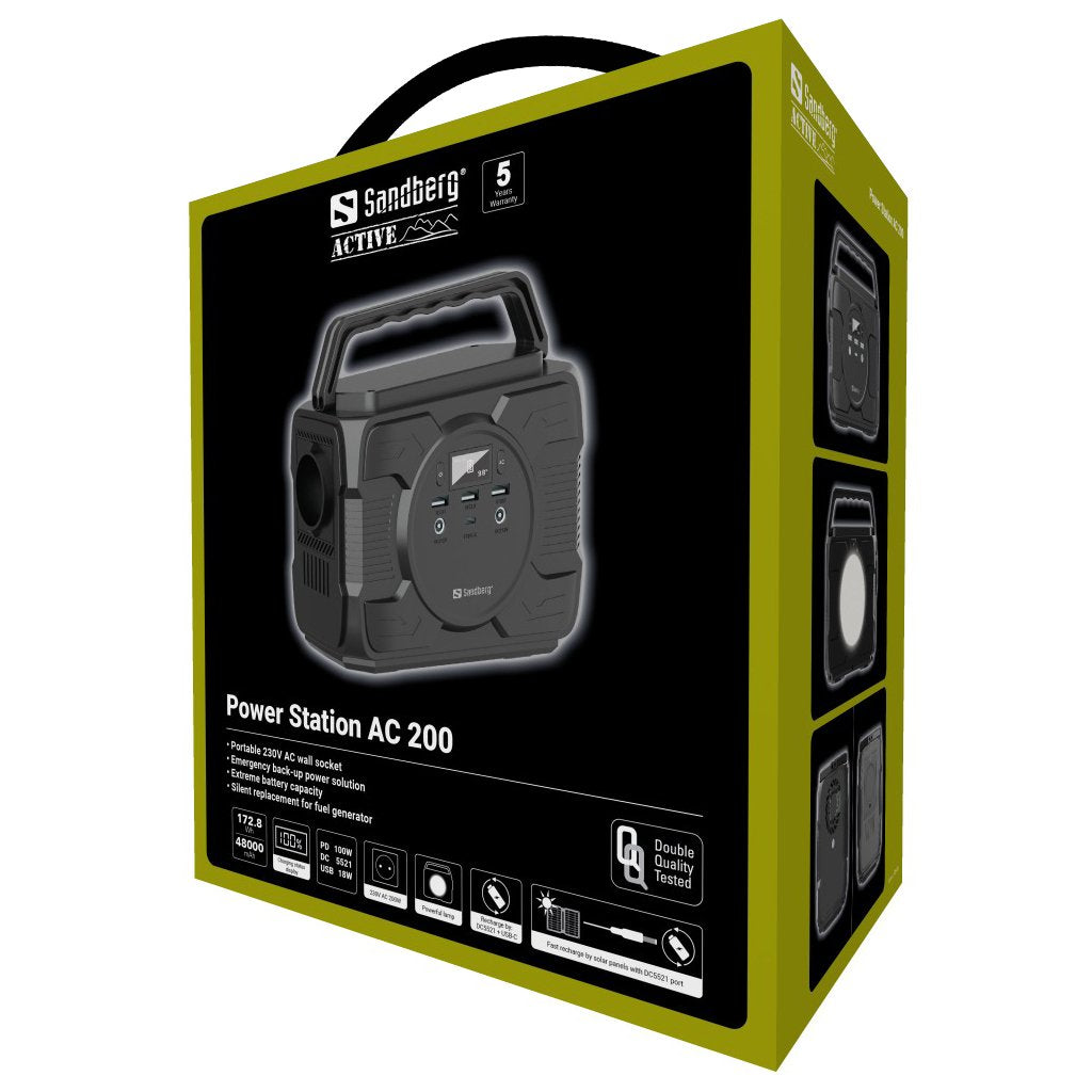 EAN 5705730420832 - Sandberg 420-83 estación de energía portátil 48000 mAh 200 W 1,86 kg imagen 10