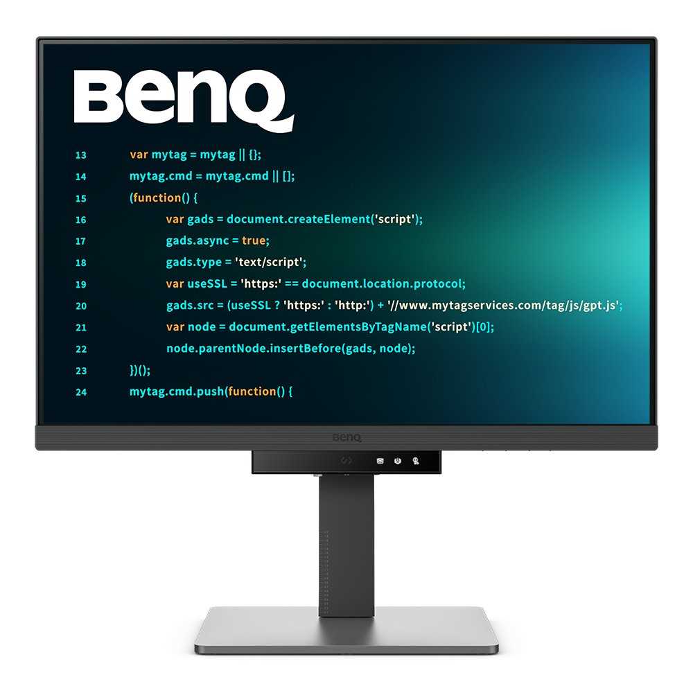 Monitor Para Programacion Benq Rd240q 24.1" Ips Wqxga ,2560 X 1600, 95% P3, Antideslumbramiento, Usb-C Pd90w., 16:10 Hdr10