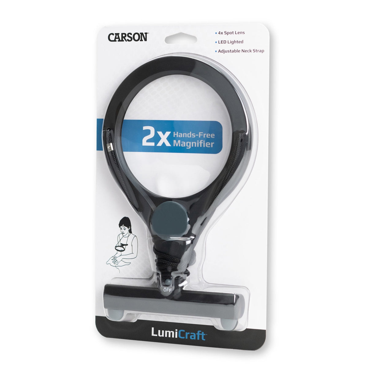 EAN 0750668006134 - Carson LumiCraft lente de aumento y lupa 2x Negro imagen 9