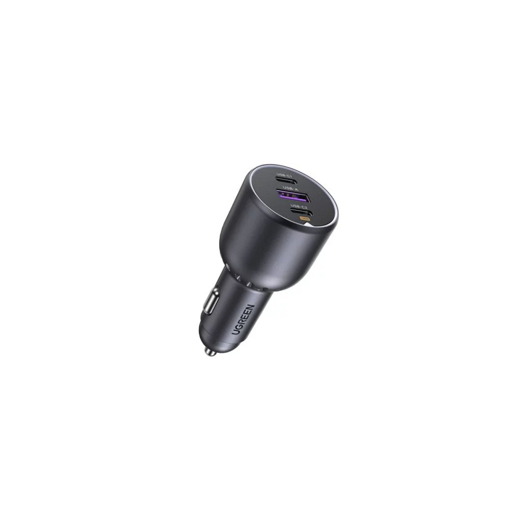 EAN 6941876230259 - Ugreen 130W 3-Port Fast Car Char gray Auriculares, Ordenador portátil, Teléfono móvil, Portátil, Batería imagen 1