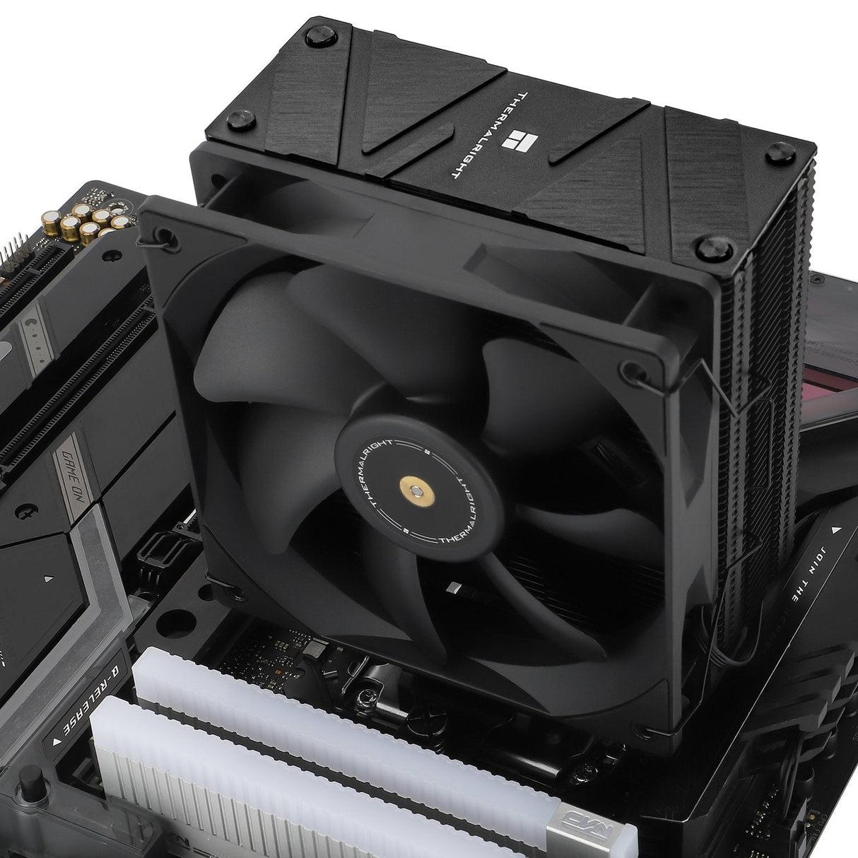 K Ventilateur Pour Processeur Thermalright Assassin Spirit 120 Evo (Noir)