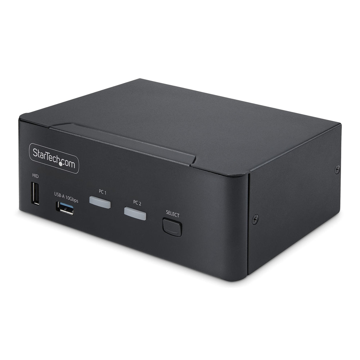 Startech.Com 2-Port Dual-Monitor Displayport Kvm Switch Dp 1.4 8k 60hz 4k 144hz 2x Usb 3.2 10gbps Ports Kvm Umschalter