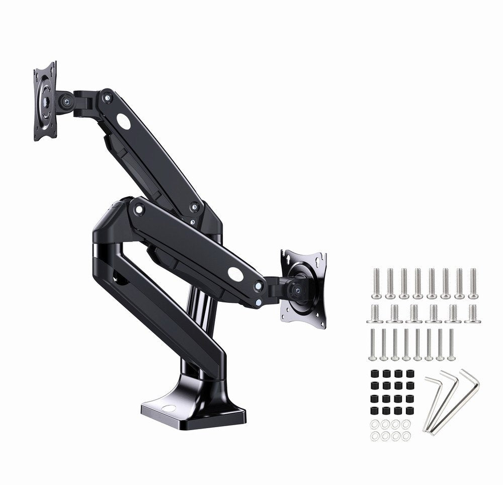 EAN 8716309127424 - Gembird MA-DA2-03 soporte para monitor 88,9 cm (35") Escritorio Negro imagen 7