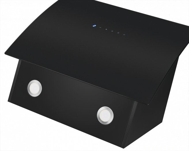 Campana Extractora Bomann Du 7605 G 529 M³/H De Pared Negro A++