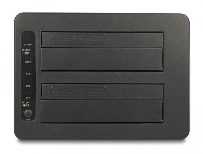 Usb Dual Dockingstation Für 2 X Sata Hdd Ssd Mit Klon Funktion Und Card Reader + Zusätzlichem Usb Port