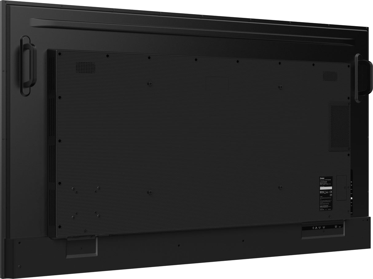 Iiyama Lh7565uhsb-B1 Pantalla De Señalización Diseño De Quiosco 189,2 Cm (74.5") Led Wifi 800 Cd / M² 4k Ultra Hd Negro Procesador Incorporado Android 11 24/7