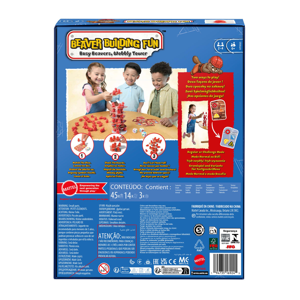 EAN 0194735169245 - Mattel Games HPW60 juego de tablero Juego de mesa Habilidad motriz fina (destreza) imagen 8