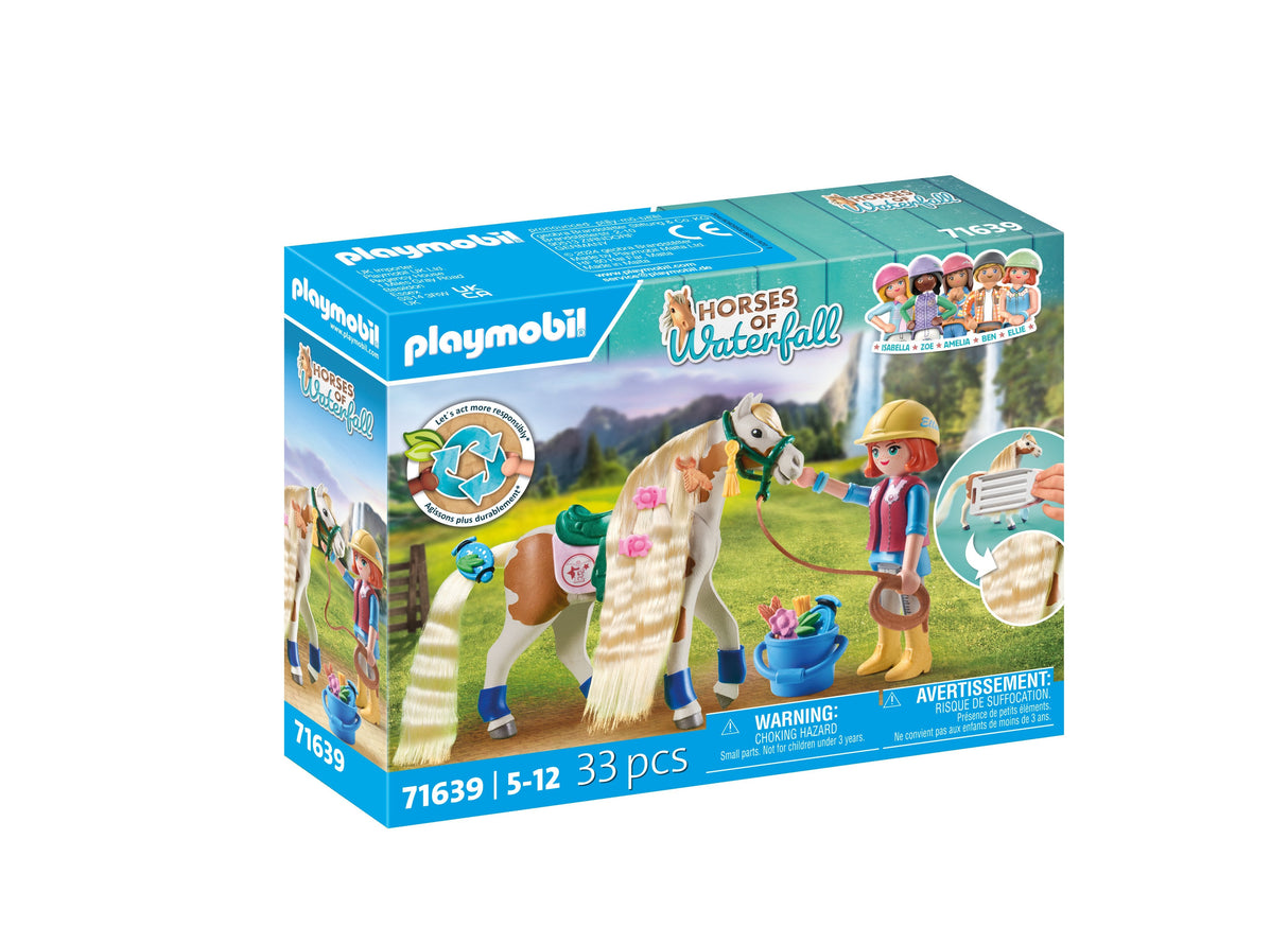 Playmobil Ellie Con Caballo