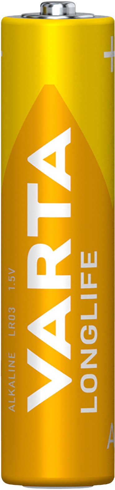 Varta Longlife Extra Aaa Pila De Un Solo Uso Alcalina 4 Pilas