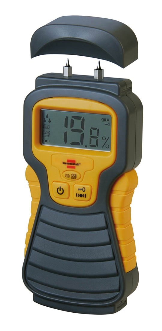 Brennenstuhl Moisture Detector Md, Medidor De Humedad (Gris Amarillo) 1298680