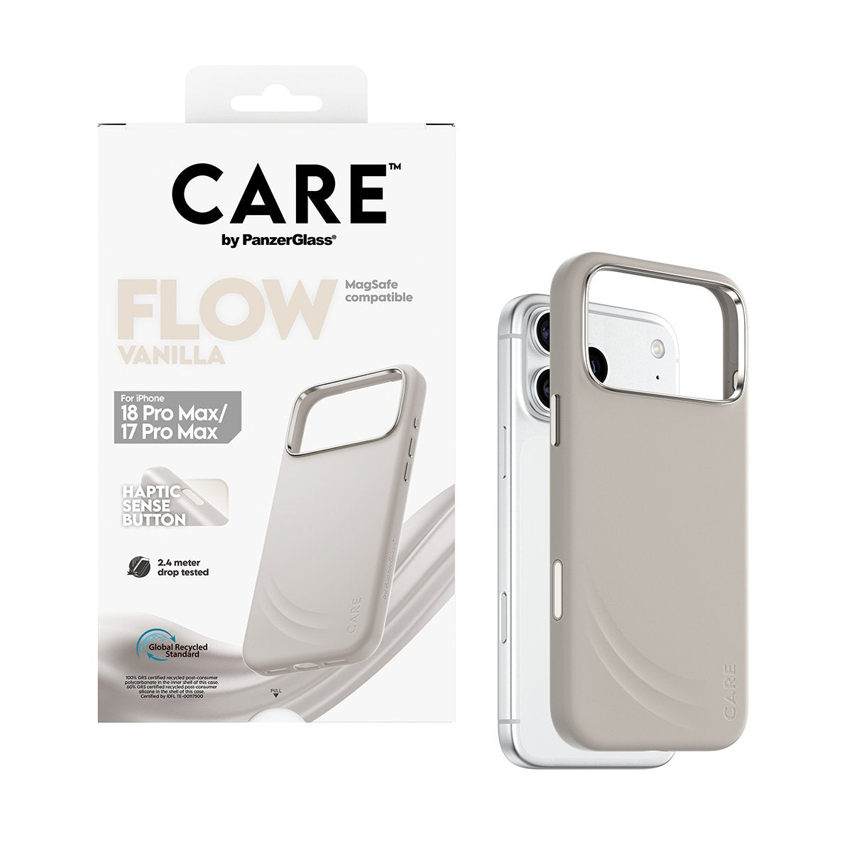 Care By Panzerglass Flow Case Vanilla M. Magsafe Iphone 17 Pro Max