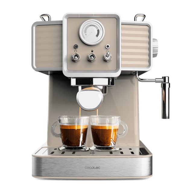 Cafetera Cecotec Vintage Espresso 20 Tradizionale Sand