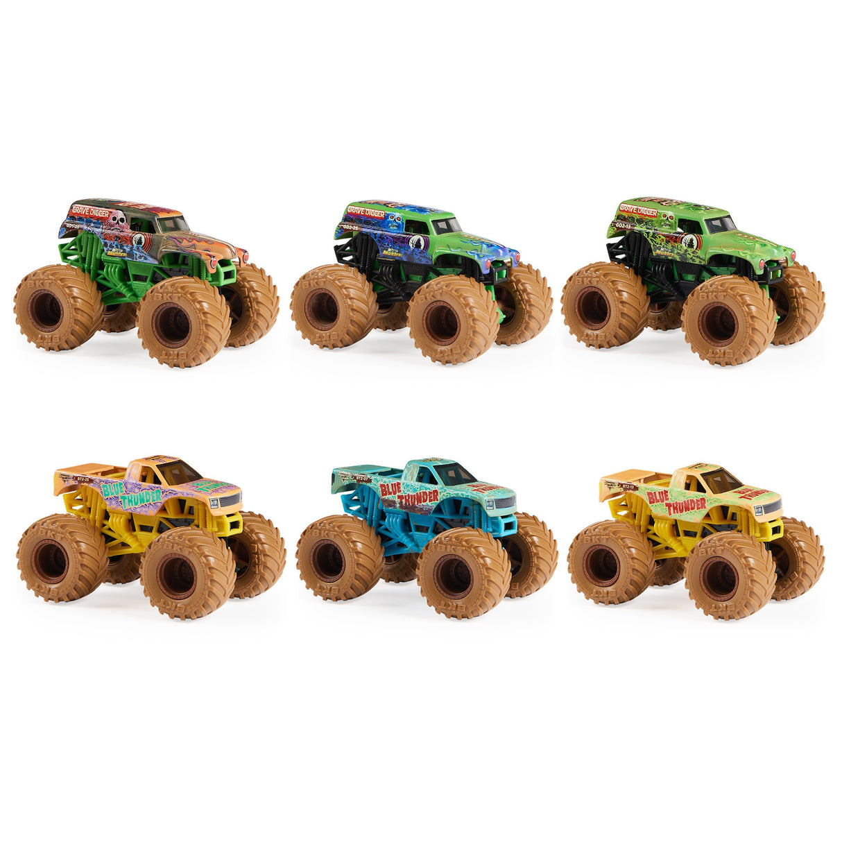 EAN 0778988347188 - Monster Jam MNJ VHC 1to64 MstryMdr BlueThunderV1 GML imagen 3