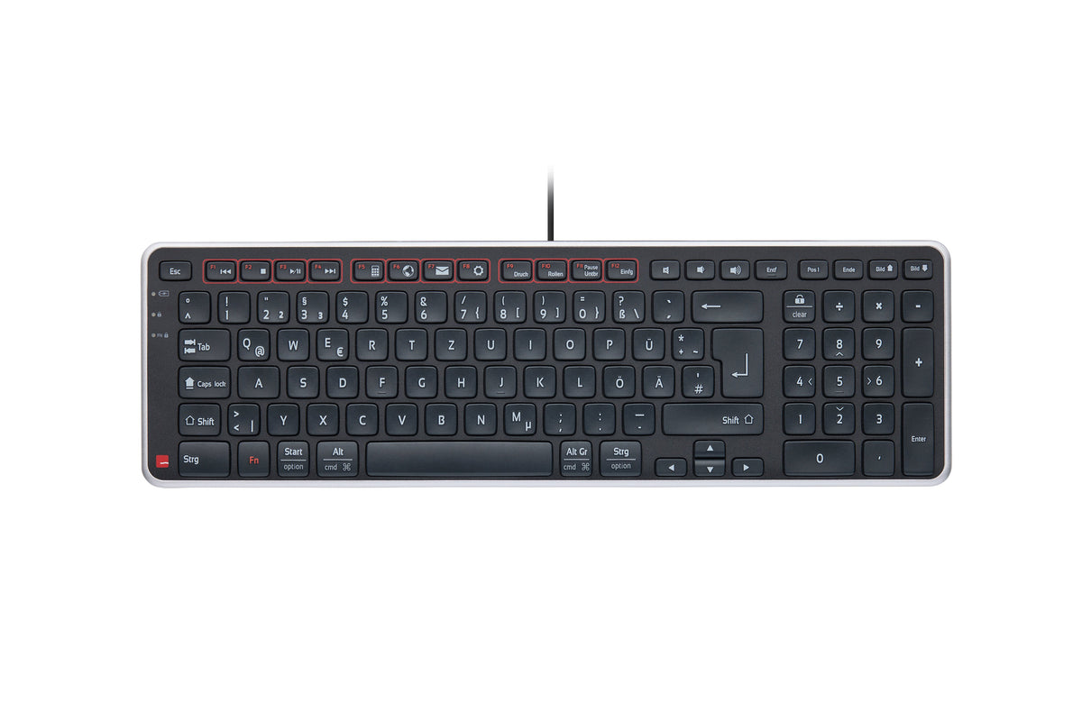 EAN 743870006856 - Contour Design Balance teclado Oficina RF inalámbrica + USB QWERTZ Alemán Negro imagen 2