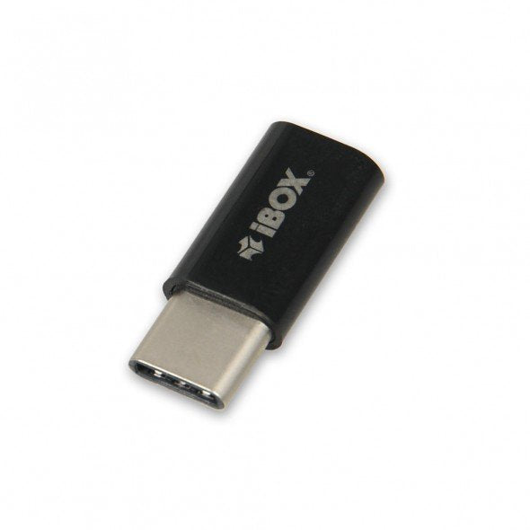 EAN 5901443054504 - iBox IAMCS2 cambiador de género para cable USB C micro-USB Negro imagen 2