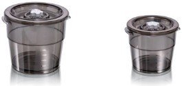 EAN 8018294000103 - Magic Vac ACO1005 recipiente de almacenar comida Alrededor Gris, Transparente imagen 1
