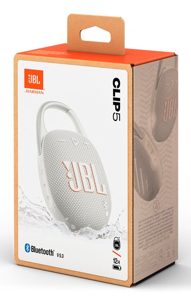 Jbl Clip 5 Altavoz Bluetooth Blanco