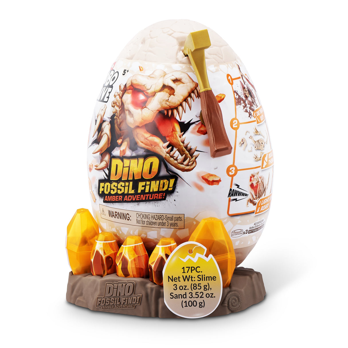 Zuru Robo Alive - Fossil Find Amber Adventure 71153